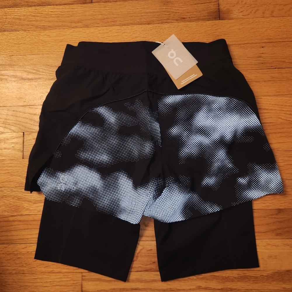 NWT Womens On Running Active Lumos Reflective Shorts - Picture 7 of 10
